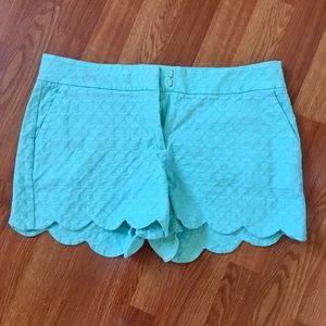 Crown and Ivy Scalloped Shorts